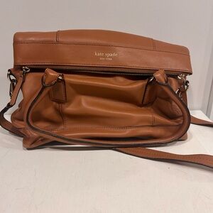 kate spade New York Cognac Leather Shoulder Bag